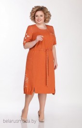 Платье Tellura-l, модель 1497 оранжевый