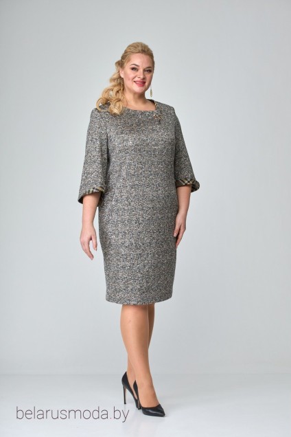 Платье 01-19 серый TtricoTex Style