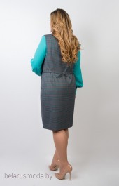 Сарафан+блузка TtricoTex Style, модель 29-18 бирюза-1
