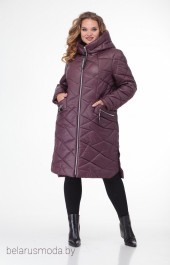 Пальто 3420 вишневый TtricoTex Style