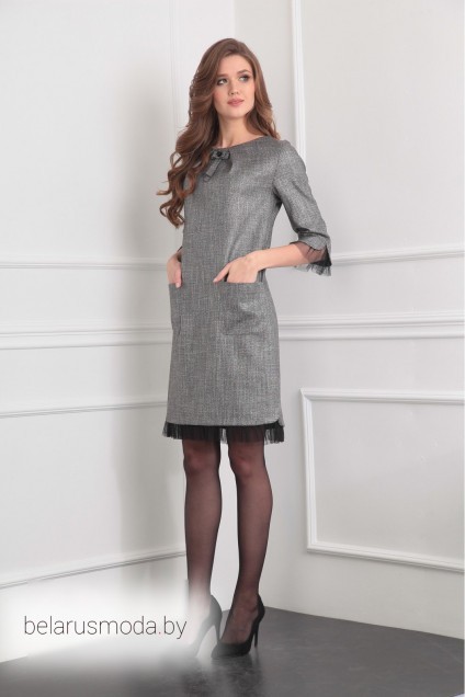 Платье Tvin, модель 7390 серый