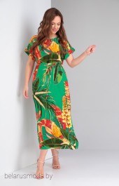 Платье 7733 зеленый банан Tvin