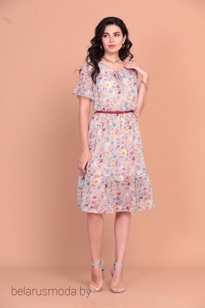 Платье Твой Имидж, модель 1254 розовый