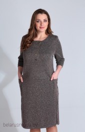 Платье VIOLA STYLE, модель 0904 коричневый