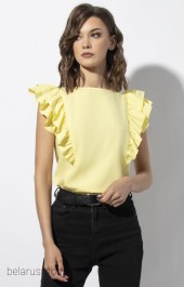 Блуза 670 желтый VIZAVI TEKSTIL