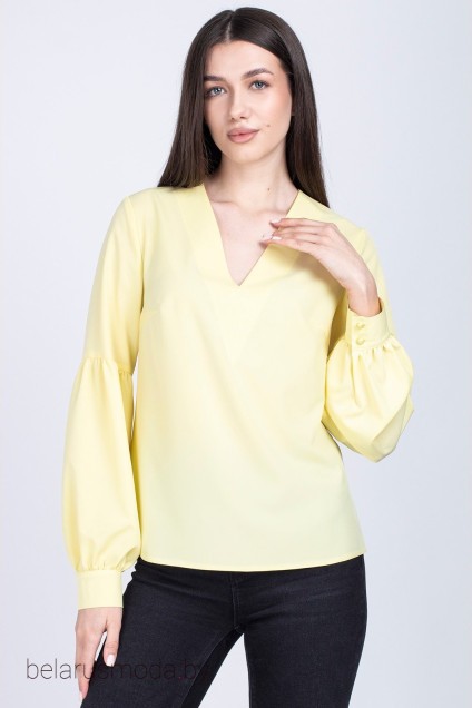 Блуза 699 желтый VIZAVI TEKSTIL