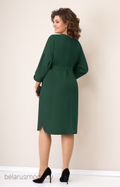 Платье VOLNA, модель 1215 бутылочно-зеленый