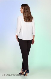 Блузка Vitol Fashion, модель 106-1 белый