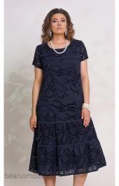 Платье Vittoria Queen, модель 11033-1 чернильно-синий