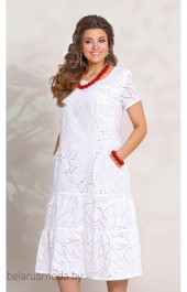 Платье Vittoria Queen, модель М-11033 белый