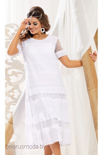 Платье Vittoria Queen, модель 10943 белый