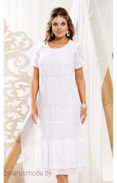 Платье Vittoria Queen, модель 10953 белый