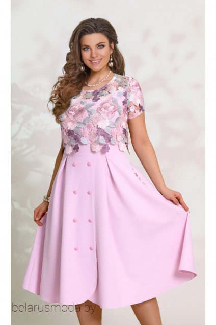 Платье Vittoria Queen, модель 11133 нежно-розовый