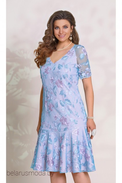 Платье Vittoria Queen, модель 11553 голубой