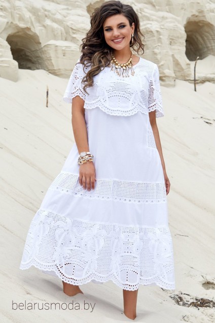 Платье Vittoria Queen, модель 16303-1 белый