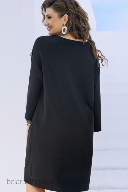 Платье 16913-4 черный Vittoria Queen