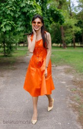 Платье YFS, модель 0779-20 оранжевый