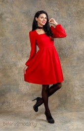 Платье YFS, модель 6111 красный