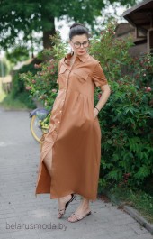 Платье YFS, модель 0809-21 коричневый