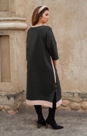 Платье Люше, модель 2439 темный изумруд